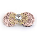 Haarschmuck / Haarspange / Blatt mit Perlen, Perle Barrette (XHB1423)